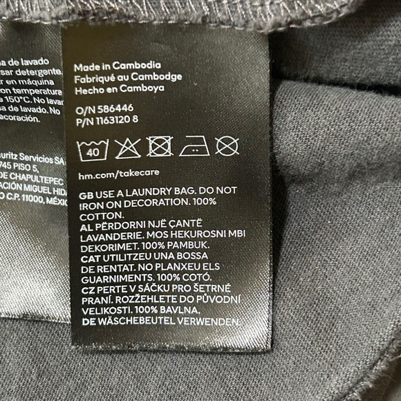 Grateful Dead Disco Skull Tee Women's M Black Cosmic Sparkle Stars H&M Divided - Picture 7 of 9